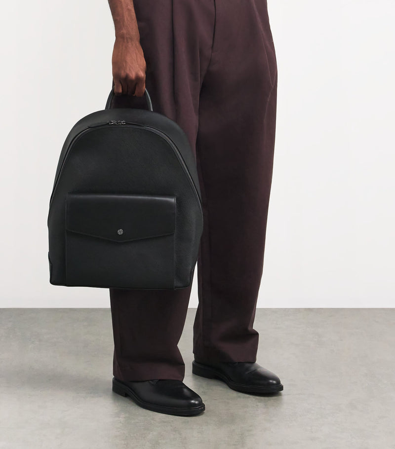 Harrods Saffiano leather backpack day bag, UK version
