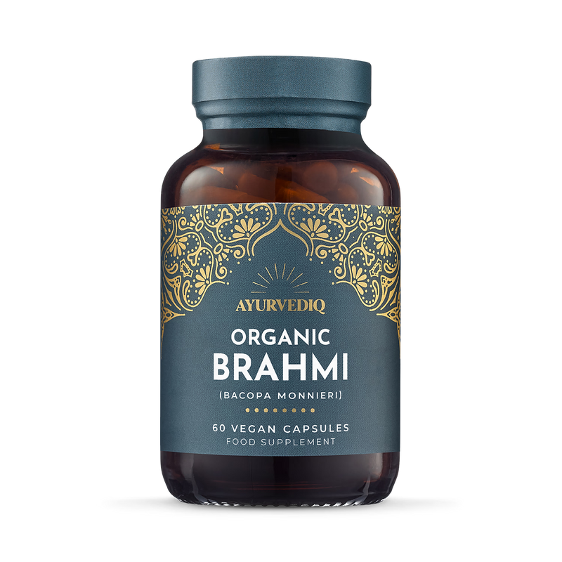 Ayurvediq Organic Brahmi 60 capsules - British product