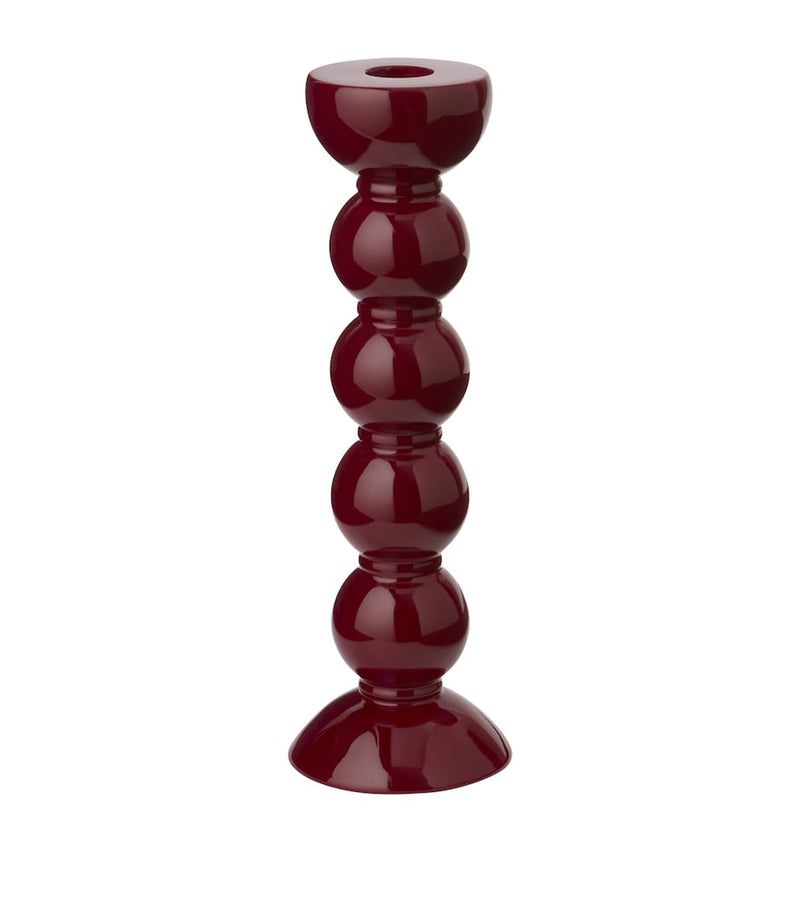 Addison Ross tall bobbin candlestick holder 24cm (British brand)