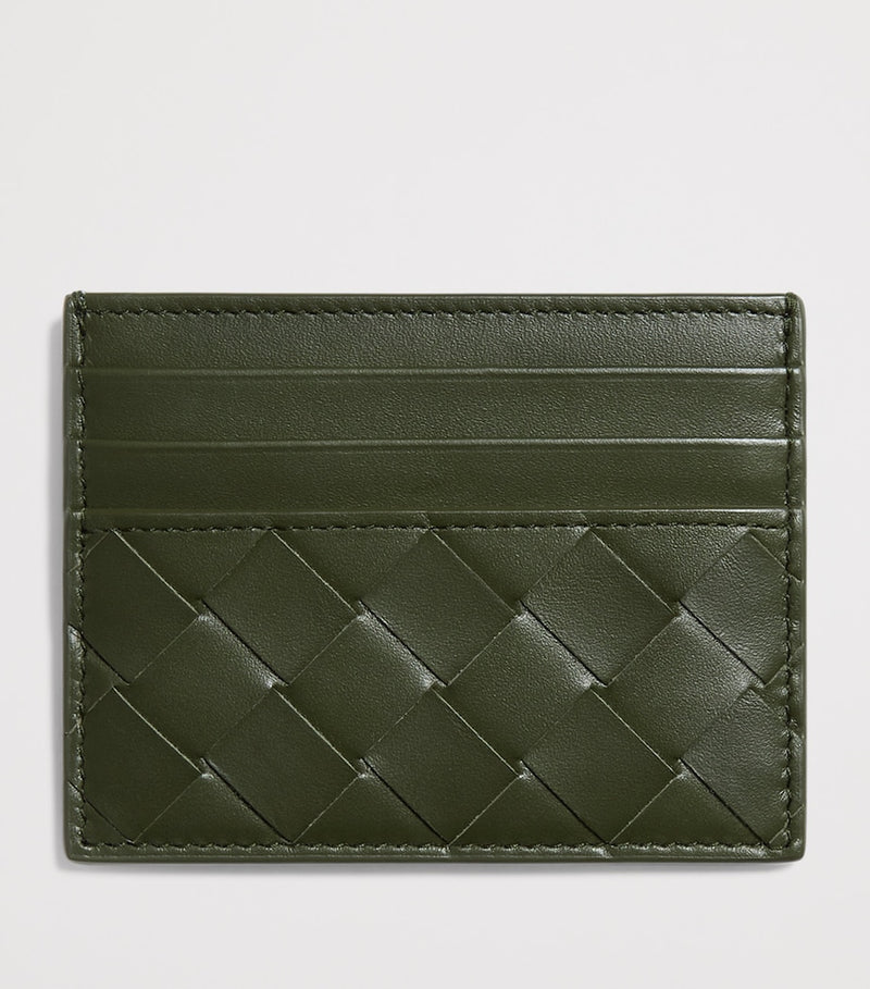 Bottega Veneta Intrecciato leather card holder H8cm x W10.5cm - British product