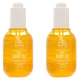 Superdrug Sol Beauty Dry Body Oil Caramel Vanilla Moisturiser 2 x 45ml- Buy online at McGrocer