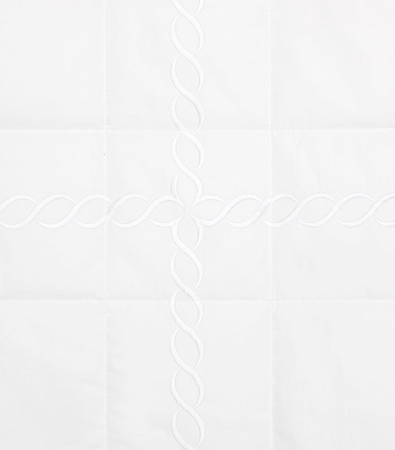 Pratesi Super King Bedspread 290cm x 260cm, imported from the UK