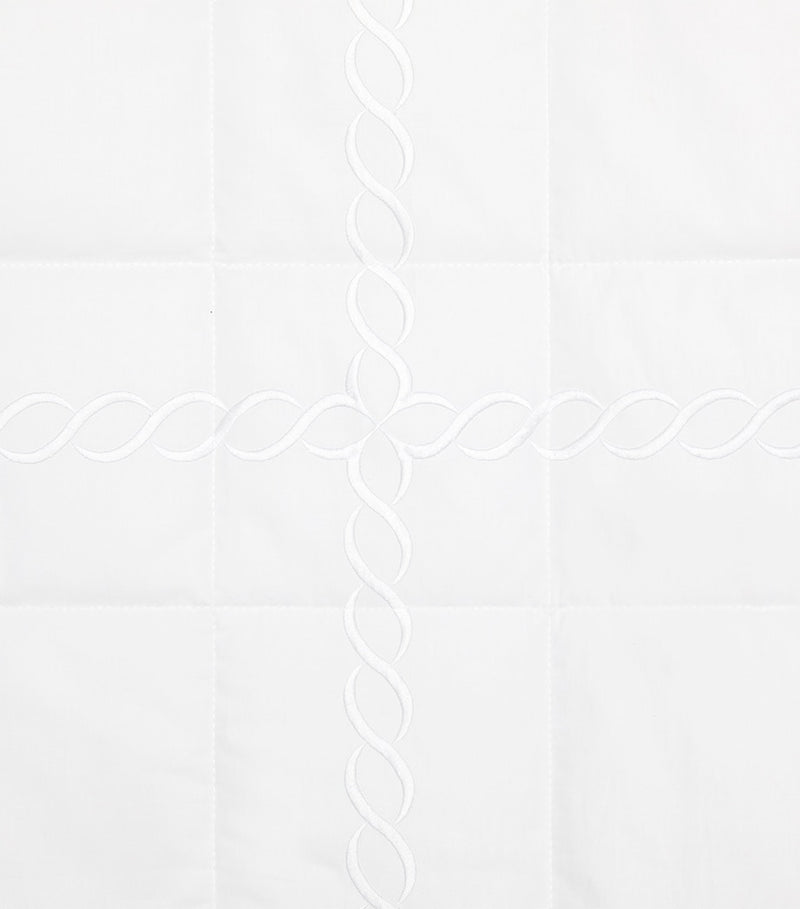 Pratesi Super King Bedspread 290cm x 260cm, imported from the UK
