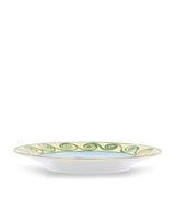 Porcelain Bread Plate with Gold Threading, 16cm Diameter