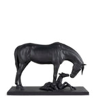 Lladró porcelain figurine of mare and foal, UK version