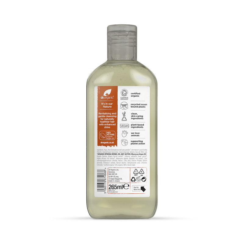 Dr Organic Moroccan Argan Oil Shampoo 265ml - British product