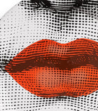 Fornasetti Bocca tray 60cm - British product