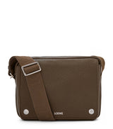 Harrods LOEWE Medium Leather Pebble Messenger Bag- Buy online at McGrocer