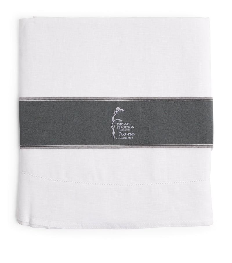 Thomas Ferguson Hemstitch Edge tablecloth 183cm x 274cm (British brand)