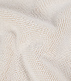 Hamam organic cotton Pera woven bath mat 100x150cm, UK version