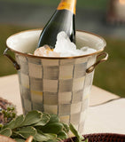 MacKenzie-Childs Sterling Check wine cooler, UK version