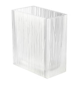 Harrods Lalique Edificio Vase by Rudy Ricciotti Crystal Vase 32cm- Buy online at McGrocer