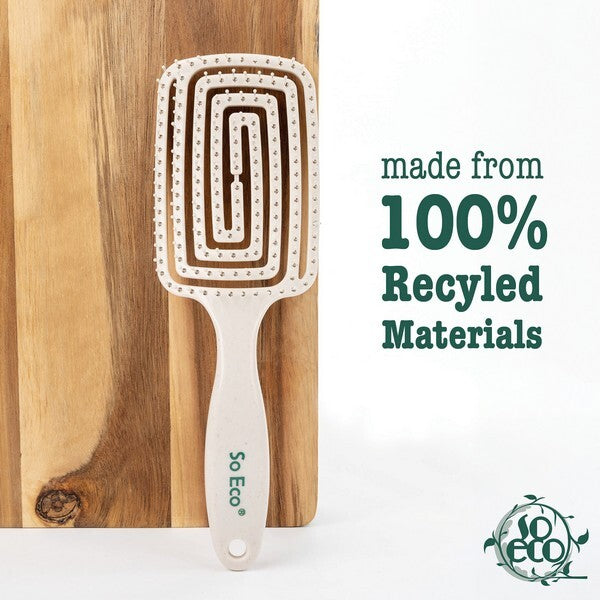 So Eco Flexi Paddle Detangling Hair Brush (British brand)
