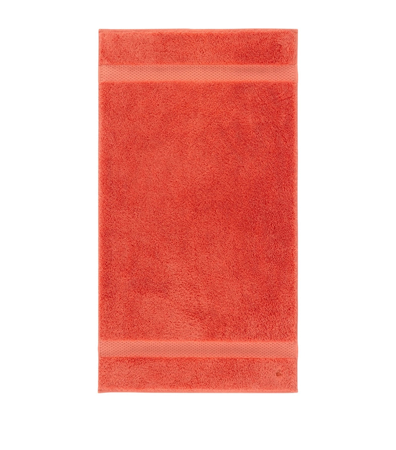 Yves Delorme Étoile Corallin hand towel, imported from the UK