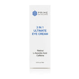 Prime Skincare 3-in-1 Eye Cream 15ml, imported from the UK