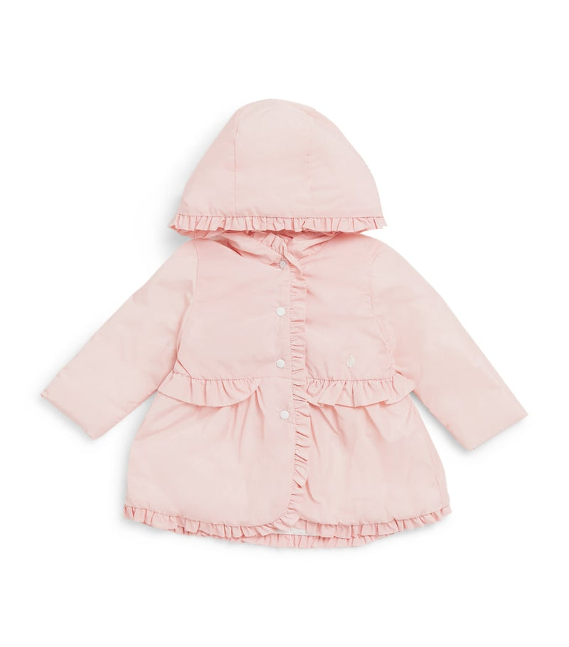 Patachou Ruffle-Trim Padded Coat 3 Months - 4 Years, imported from the UK