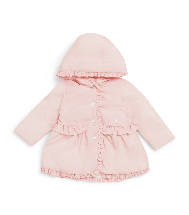 Patachou Ruffle-Trim Padded Coat 3 Months - 4 Years, imported from the UK
