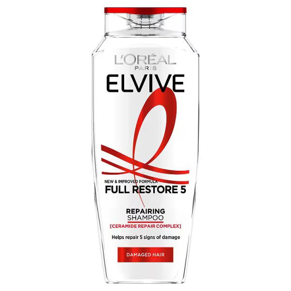 L'Oreal Paris Elvive Full Restore 5 Shampoo 400ml, UK version