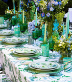 Aquazzura linen Secret Garden tablecloth 160cm x 300cm - British product
