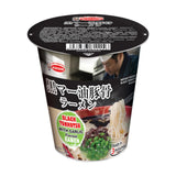 Acecook ramen cup black tonkotsu garlic (British brand)