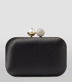 Jimmy Choo Cloud clutch bag with crystal dome clasp, imported from the UK