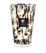 Baobab Collection Black Pearls Maxi Candle Black Rose and Ginger Fragrance Pillar Candle 35cm