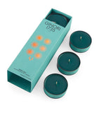 Ginori 1735 Purple Hill tealight candles set of 6, UK version