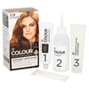 Superdrug permanent hair dye kit Natural Golden Brown (British brand)