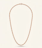 Cartier rose gold Santos de Cartier chain necklace, UK version