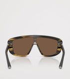 Dolce&Gabbana Marlene rectangle Havana acetate sunglasses - British product