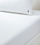 Ralph Lauren Polo Player Super King Fitted Sheet, imported from the UK