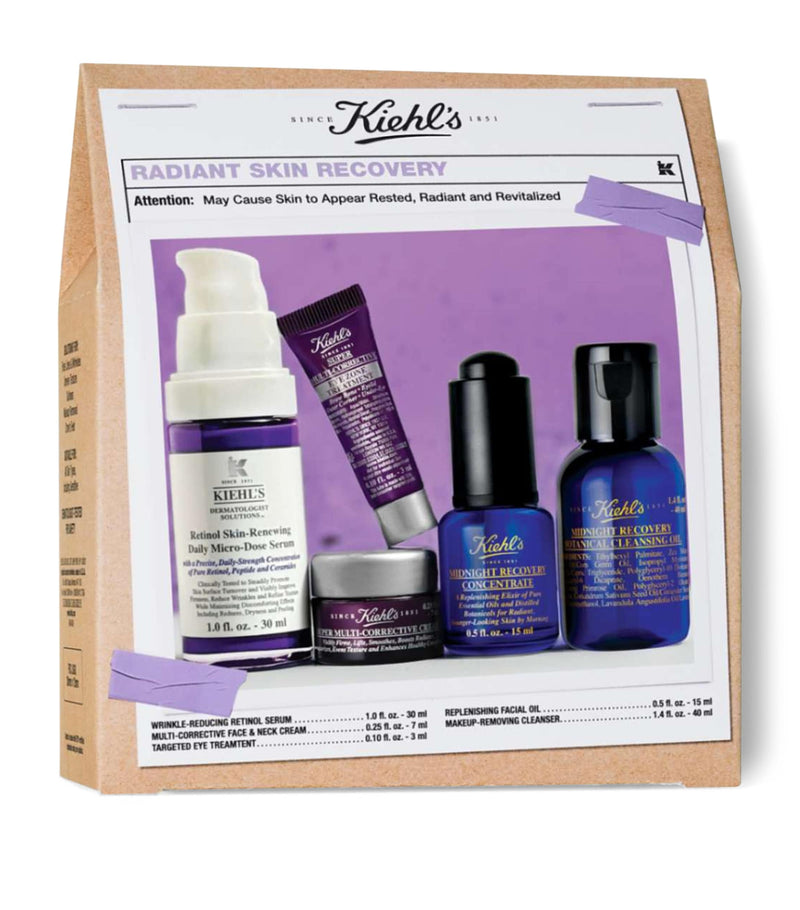 Kiehl's Radiant Skin Recovery Skincare Gift Set, UK version