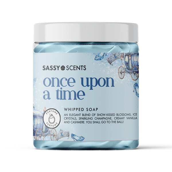 Sassy Scents Once Upon a Time Whipped Soap 115g - British product