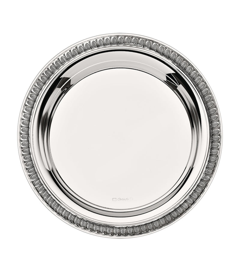 Christofle Malmaison bottle coaster 15cm - British product
