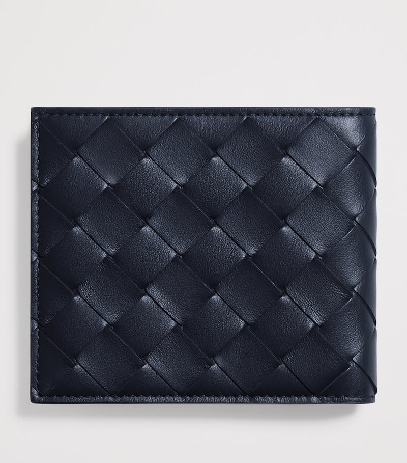 Bottega Veneta Intrecciato bifold wallet calfskin, imported from the UK