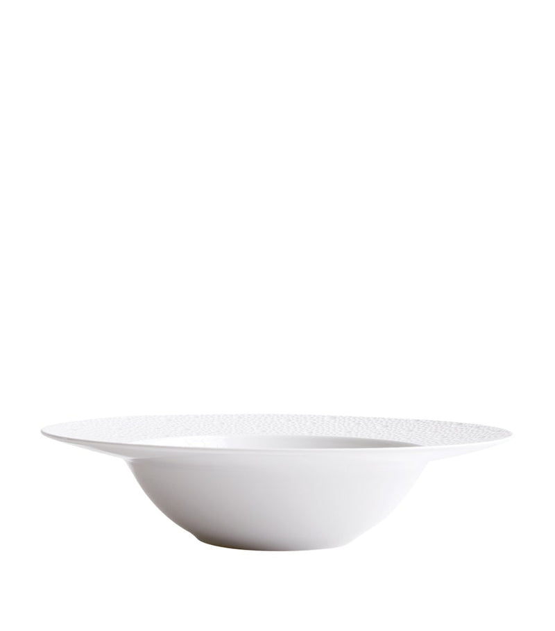 Bernardaud Ecume soup plate 22cm Limoges porcelain - British product