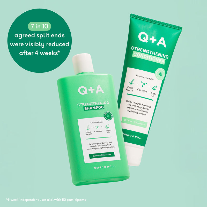 Q+A Strengthening Conditioner 250ml, imported from the UK