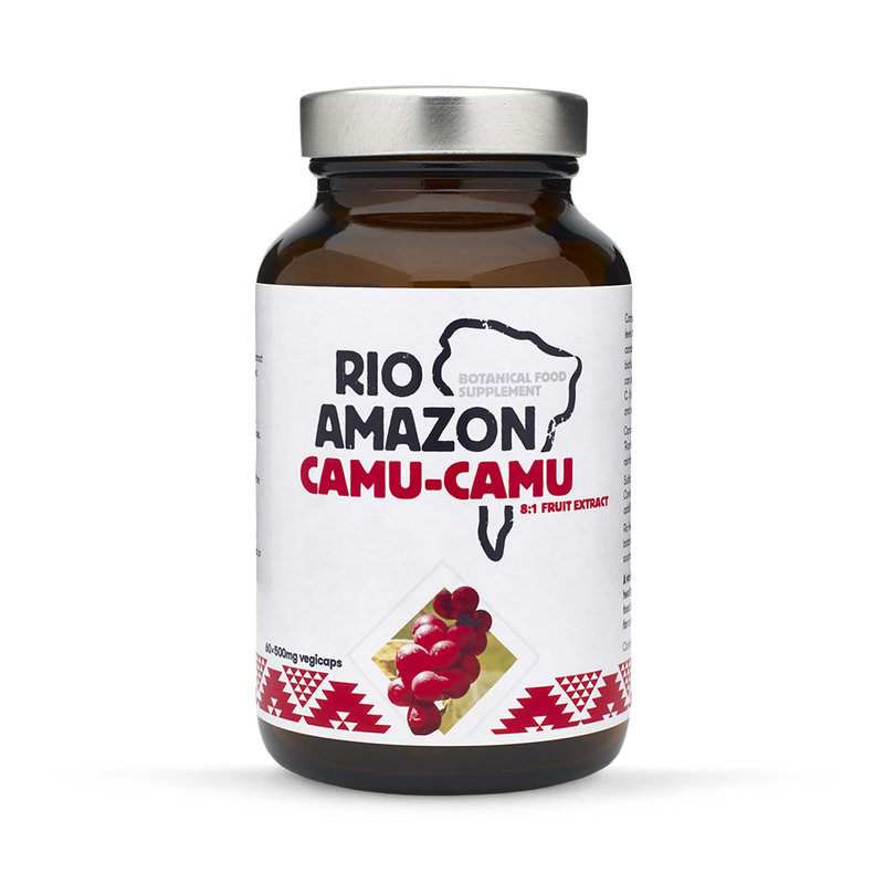 Rio Amazon Camu-Camu extract 8:1 500mg 60 vcaps (British brand)