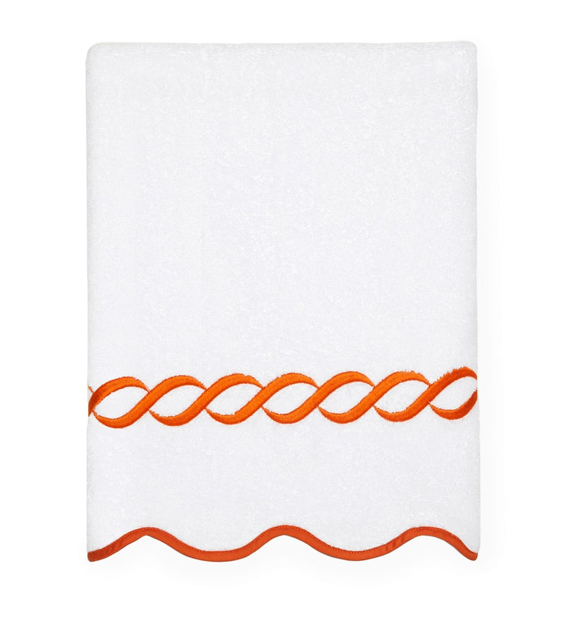 Pratesi Treccia hand towel 50x75cm - British product