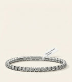 Cartier white gold diamond Essential Lines bracelet (British brand)