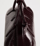 Alaïa small snakeskin top-handle purse, Italian luxury - British product