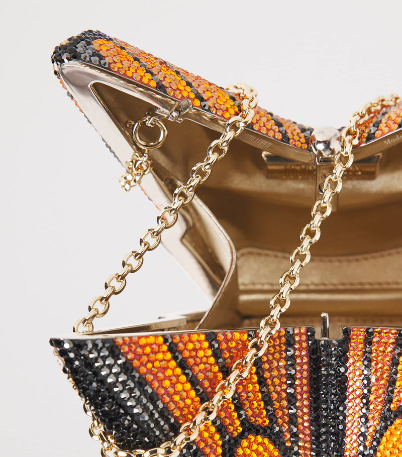 Judith Leiber butterfly clutch bag - British product