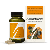 Holland & Barrett The Herbtender Perform & Recover Cordyceps & Ginseng 60 Vegan Capsules- Buy online at McGrocer