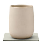LIND DNA square Nupo glass coasters set of 4, UK version