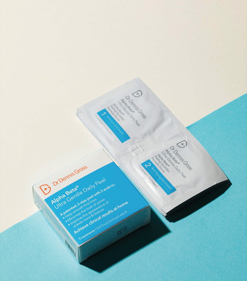 Dr Dennis Gross gentle peel sensitive skin 5 treatments - British product