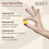Nutriburst vitamin D3 K2 gummies 60 count, imported from the UK