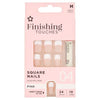 Superdrug finishing touches fake nails Medium Pink (British brand)