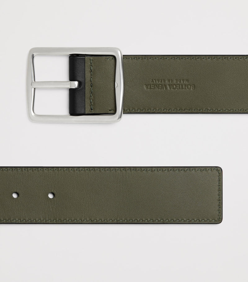 Bottega Veneta reversible leather belt 3.5cm width, UK version