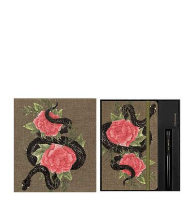 Boîte de collection Carnet et stylo Année du Serpent Moleskine Harrods - Acheter en ligne sur McGrocer