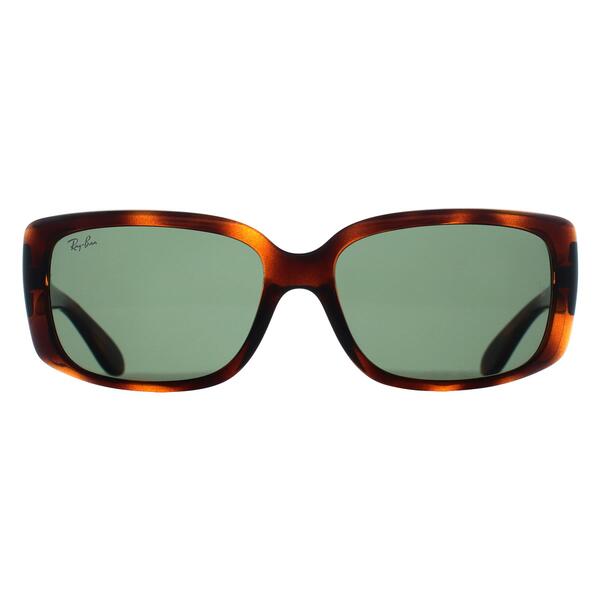 Ray-Ban RB4389 women sunglasses polished havana green, UK version